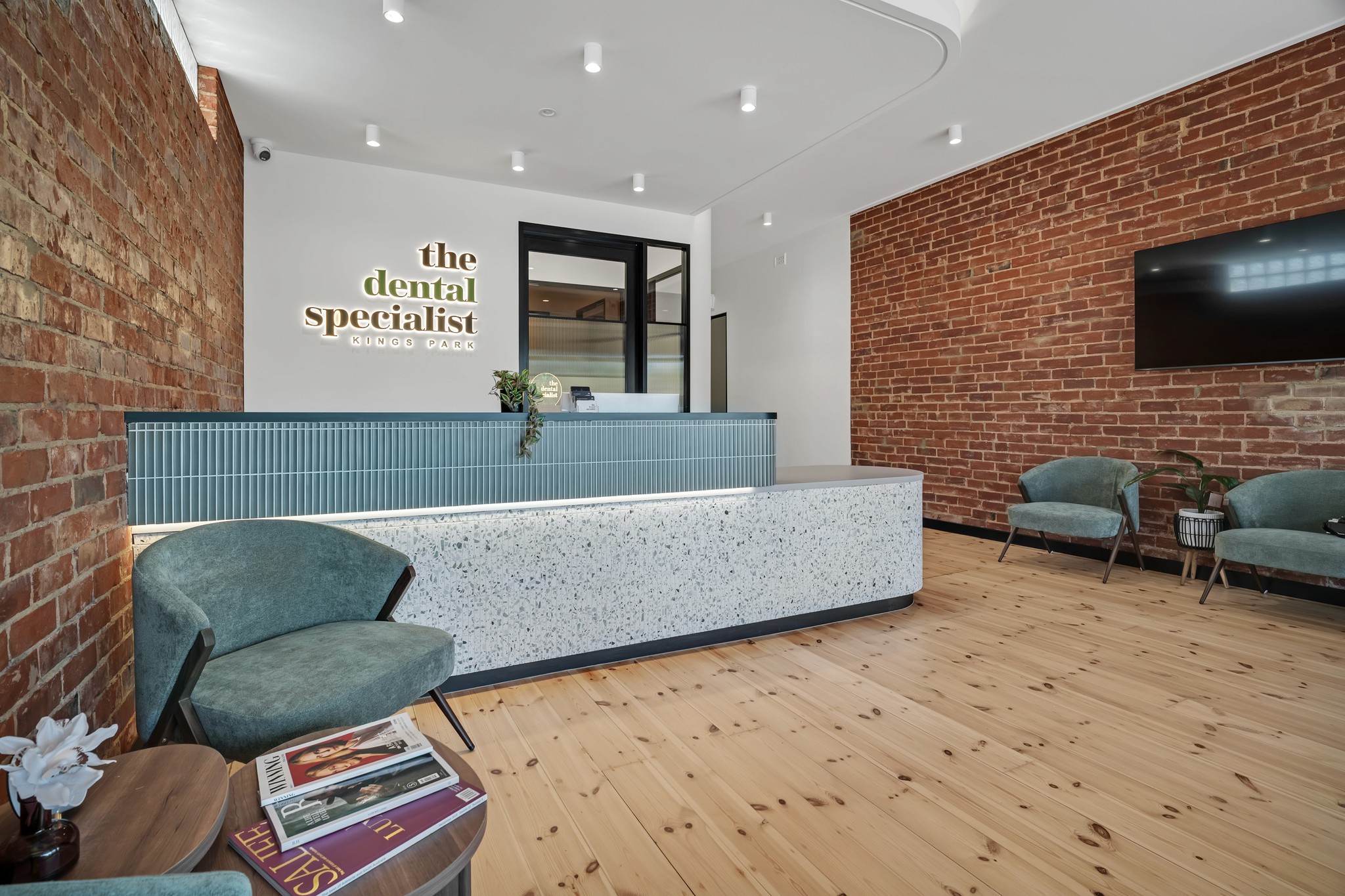 The Dental Specialist practice in Kings Park, Adelaide, architecturally designed clinical space